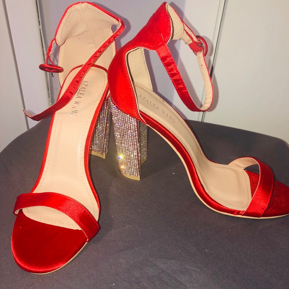 Red high heels
